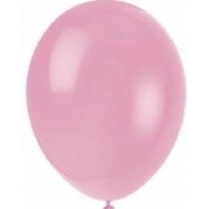 Blush Pink Latex Balloons x10